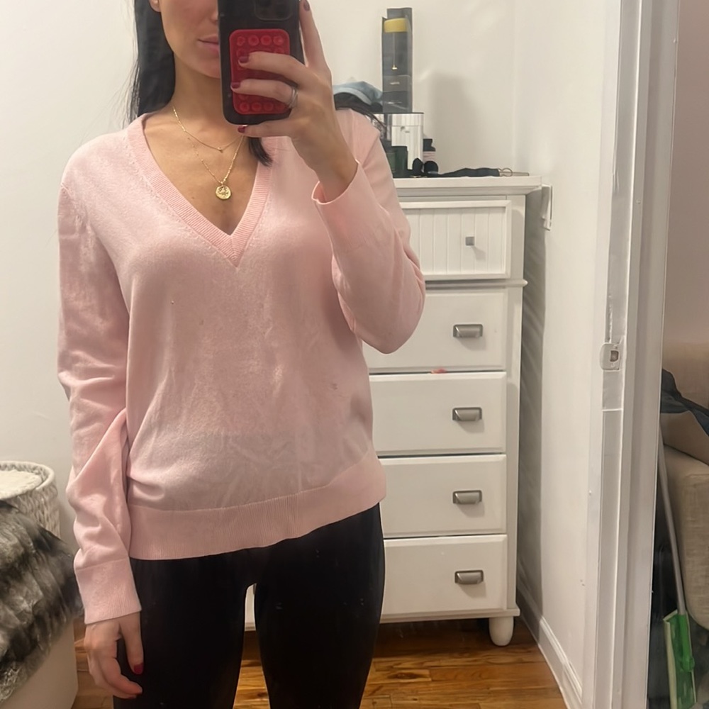 Light Pink Michael Kors Collection Cashmere sweater
